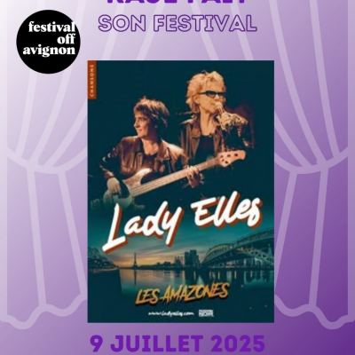 RAJE FAIT SON FESTIVAL JOUR #9 Véronique Gillet et Myriam Hyolle, les lady elles pour LES AMAZONES